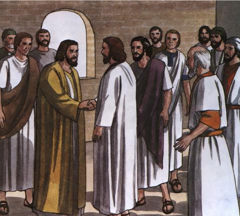 Mattias verkozen © FreeBibleimages