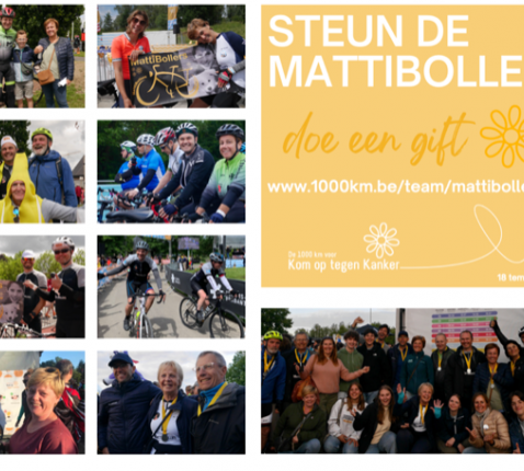 Steun 1000 km Kom Op Tegen Kanker 