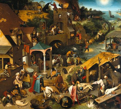 Nederlandse Spreekwoorden © Pieter Bruegel de Oude