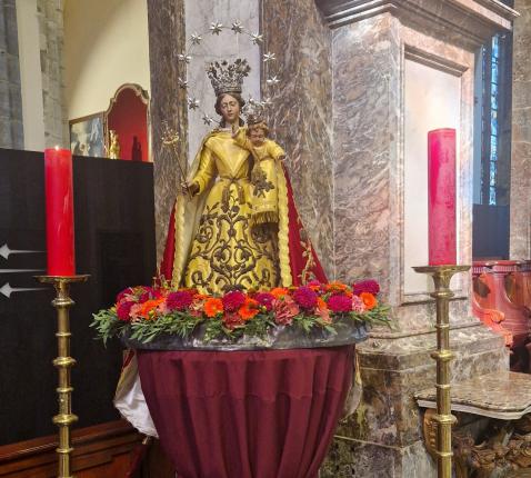 O.L.Vrouw in de O.L.Vrouwekerk (Kortrijk) 