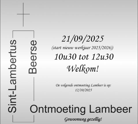 Ontmoeting Lambeer 20250921 