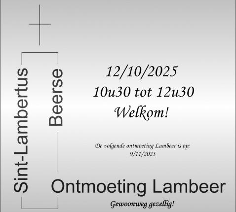 Ontmoeting Lambeer 20251012 
