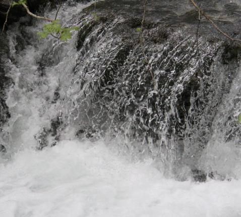 Waterval Ovronnaz © Mia Verbanck