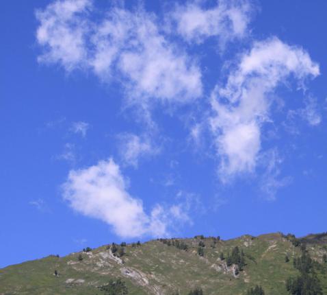 boven op een berg © Mia Verbanck