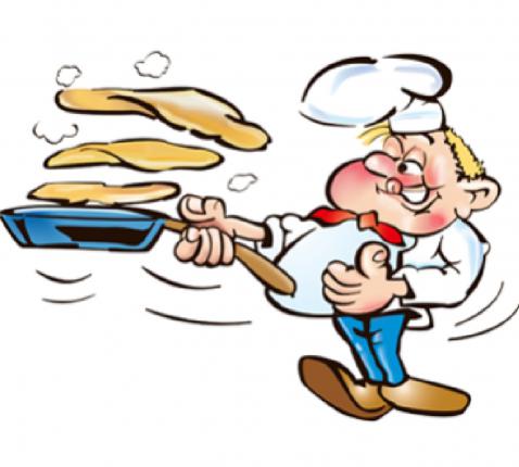 Pannenkoekenbak © H.Thomasparochie