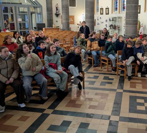 Samenkomst vormelingen Leuven-Noord © Pastorale zone Leuven aan de Dijle