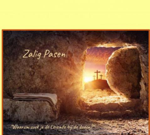 Pasen. © Jenny Dewaele