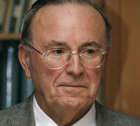 Paul Pas, pastoor van 1970 tot 2000 © H. Pius X-parochiegemeenschap Wilrijk