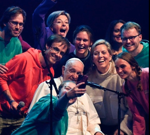 Paus Franciscus in Brussel © otheo