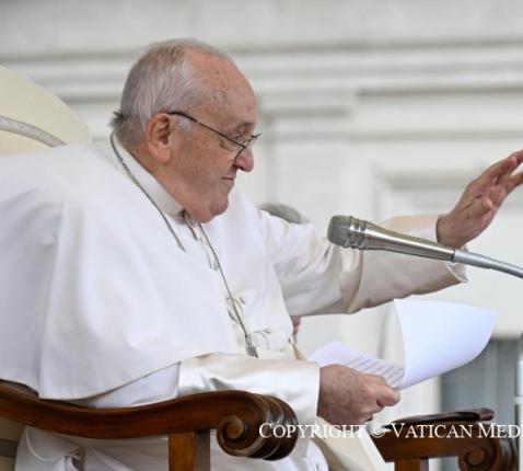 Paus Franciscus_10 april 2024 © @Vatican Media/Dicastery for Communication