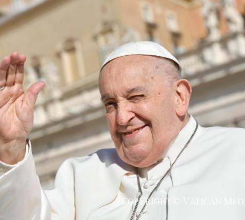 Paus Franciscus_20 maart 2024 © @Vatican Media/Dicastery for Communication