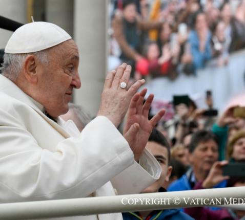 Paus Franciscus_3 april 2024 © @Vatican Media/Dicastery for Communication