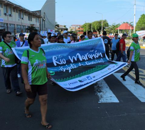 Peru Huaynakana mars voor water © rechten foto IDL