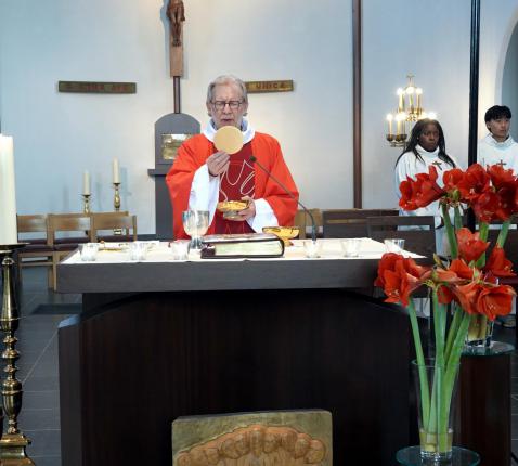 Consecratie van het brood 