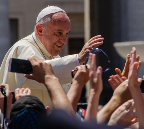 Ontmoeting met Paus Franciscus © Alfredo Borba, CC BY-SA 4.0