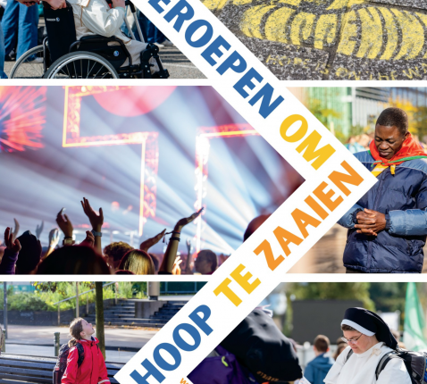 Affiche geroepen worden © Roepingenpastoraal Vlaanderen 