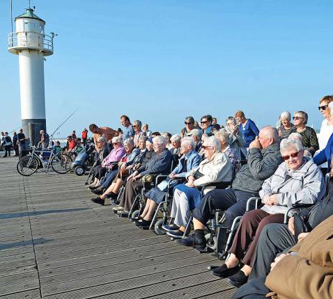 Nieuwpoort is al 22 jaar lang de bestemming van de vakantieweken.  © Tony Van Grimbergen