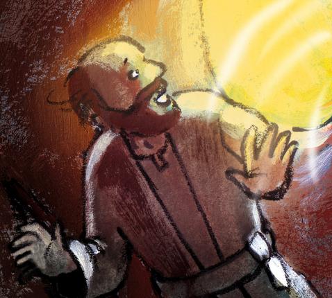 De profeet Elia op de berg Horeb © Roel Ottow
