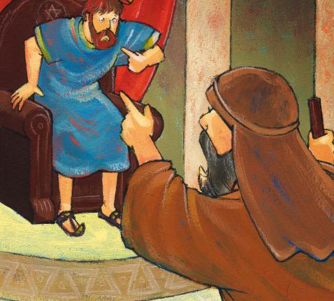 Jesaja legt vinger op wonde © Roel Ottow