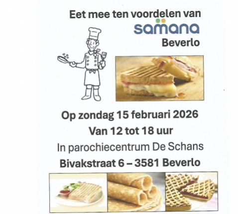 smullen t.v.v. de Samanawerking Beverlo 