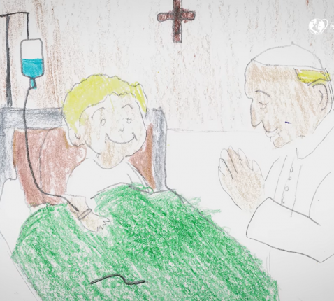 Bidden voor kinderen met ongeneeslijke ziekten 