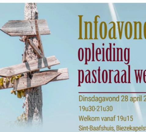 Infoavond opleiding pastoraal werk © CCV Bisdom Gent