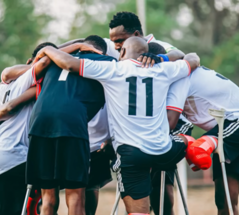 waarden in sport: samen doen. 