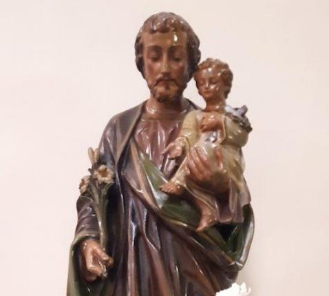Sint-Jozef met Christuskind © Kerknet