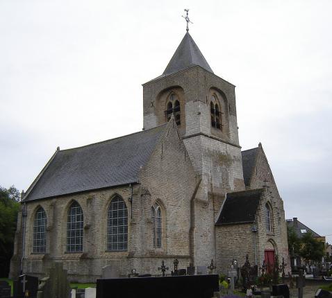Sint-Laurentiuskerk Steenkerke © Wikipedia
