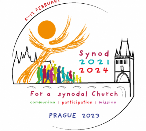 Logo synode Praag februari 2023 