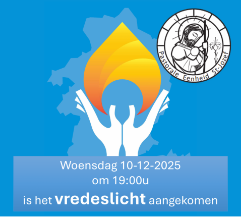 Vredeslicht is aangekomen 