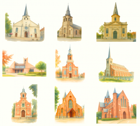 Kerken van onze parochie Kerken van onze parochie