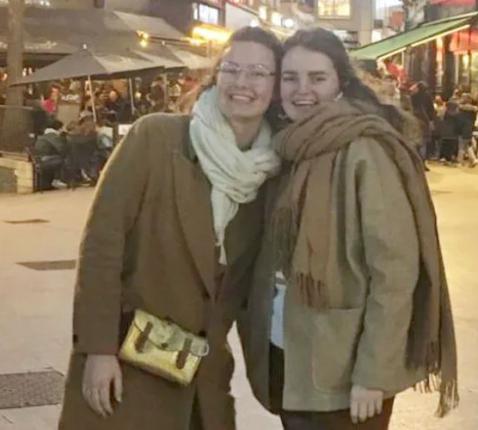 De 2 Franse studenten Aliette & Sibylle © TikTok