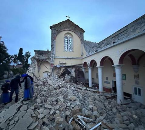 De aardbeving in Turkije maakte meer dan tienduizend doden. © Caritas Europa/Caritas Turkije