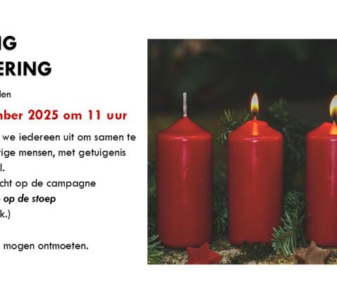 UITNODIGING ADVENTSVIERING @EVD 