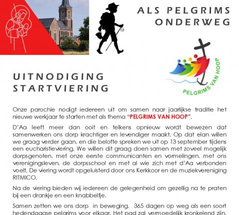 Zaterdag 13 september 2025: Startviering 