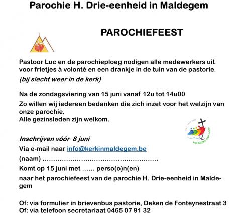 Parochiefeest © Parochie Maldegem