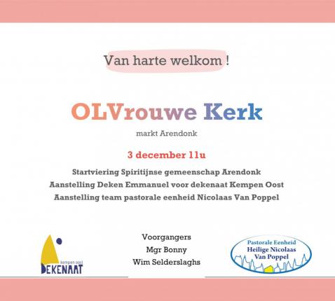 Uitnodiging © Dekenaat Kempen Oost