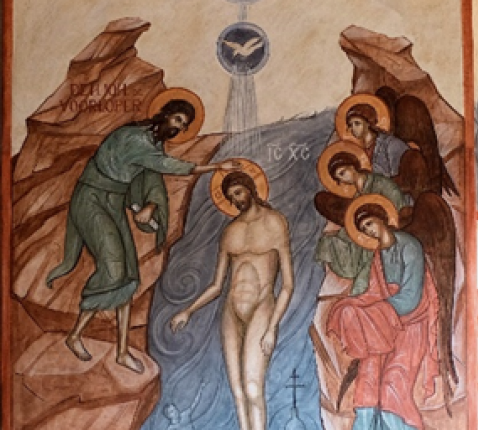 Fresco orthodox parochie van de Heilige Apostel Andreas © J-P Vanhopplinus
