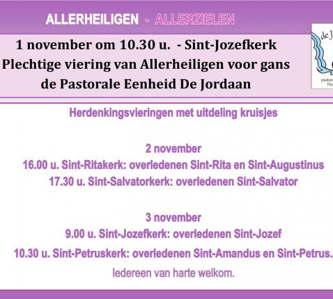 Allerheiligen en Allerzielen 