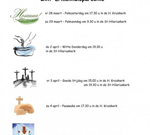 vieringen Pasen © parochie Sint-Ermelindis