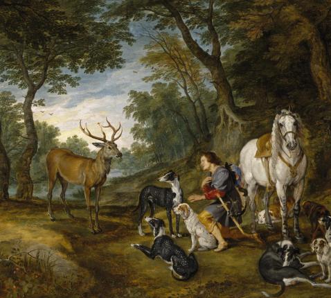 Sint-Hubertus © Jan Brueghel de Oude