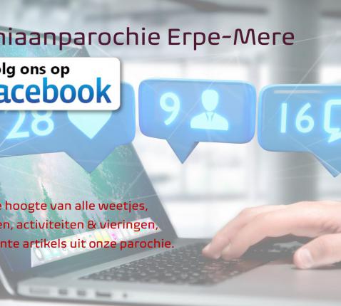 Volg ons op Facebook 