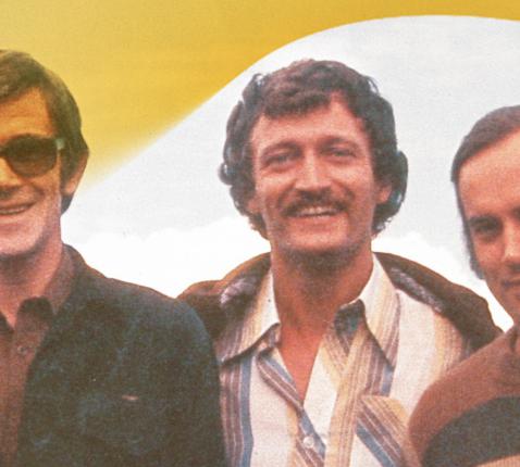 Van links: Walter Voordeckers, Serge Berten en Ward Capiau. 