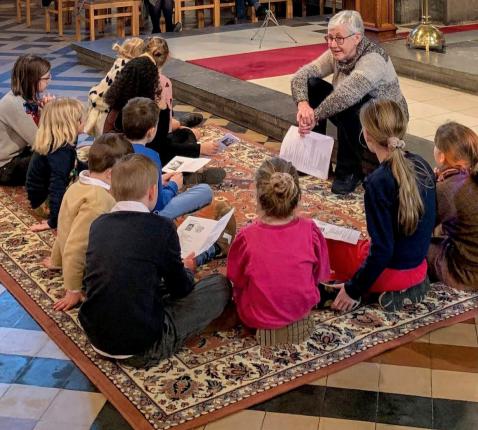 Sfeervolle Lichtmisviering vol warme symboliek in de gemeenschap van Leuven-Noord © Pastorale zone Leuven aan de Dijle