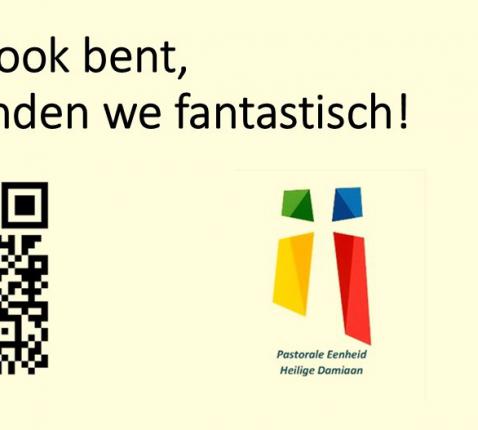 Wij vinden u fantastisch © PE Damiaan