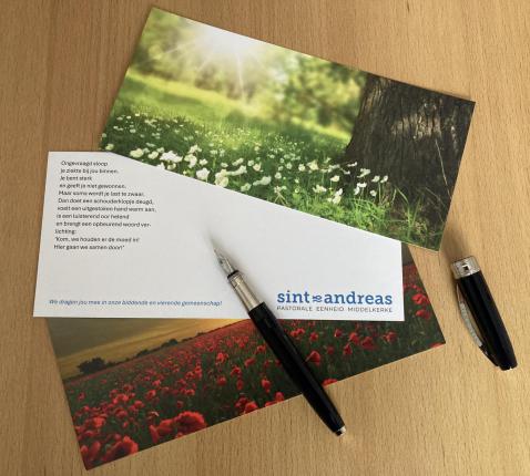 Gratis ziekenkaarten pastorale eenheid Sint-Andreas Middelkerke © PE Sint-Andreas Middelkerke