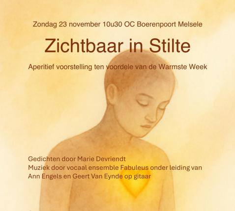 Zichtbaar in Stilte © OC Boerenpoort Melsele