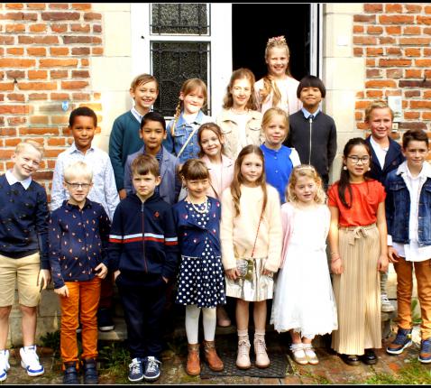 Eerste communie 2021 groep 2 © pastorale zone Emmaus
