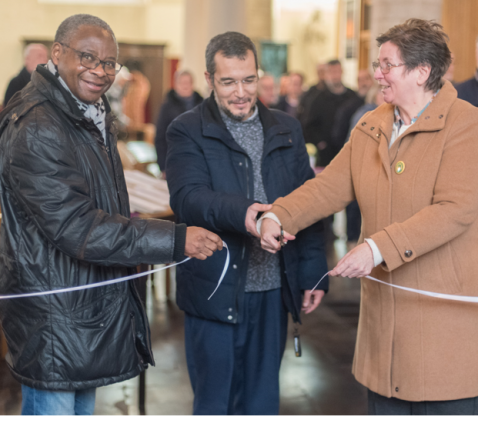 Inleiding door Ernest Kabongo en Mohamed Loutvi  © Jan Van Riet